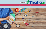 20% Rabatt auf alle Schreibwaren + kostenloser Versand bei Thalia