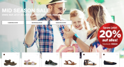 20% Rabatt auf ALLE Schuhe im Reno Shop