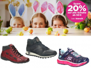 20% Rabatt auf ALLE Shuhe f&uuml;r Damen, Herren und Kinder im Reno Shop