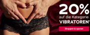 20% Rabatt auf ALLE Vibratoren im Orion Shop