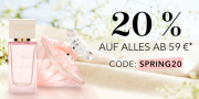 20% Rabatt auf ALLES au&szlig;er auf reduzierte Artikel im Douglas Shop