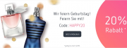 20% Rabatt auf ALLES au&szlig;er Sale-Artikel im Parfumdreams Shop