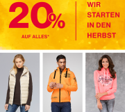 20% Rabatt auf ALLES im CAMP DAVID & SOCCX Shop