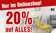 20% Rabatt auf ALLES im POCO Shop