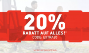 20% Rabatt auf ALLES inkl. bereits reduzierte Sale Artikel im Runners Point Shop