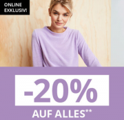 20% Rabatt auf ALLES inkl. bereits reduzierter Sale-Artikel bei Takko Fashion