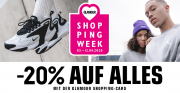 20% Rabatt auf ALLES inkl. Sale im Snipes Shop