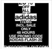20 % Rabatt auf ALLES von Adidas (Sale,Nicht Sale)