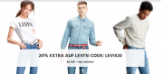 30% Rabatt auf alles von Levi's im Jeans Direct Shop