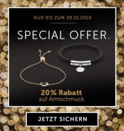 20% Rabatt auf Armschmuck im Christ Shop
