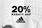 20% Rabatt auf Artikel von Adidas bei Deichmann
