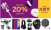 20% Rabatt auf ausgew&auml;hlte Artikel bei Ebay