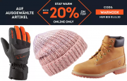 20% Rabatt auf ausgew&auml;hlte Artikel im SportScheck Shop