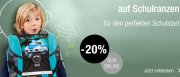 20% Rabatt auf ausgew&auml;hlte bereits reduzierte Ranzen und Zubeh&ouml;r im Galeria Kaufhof Shop