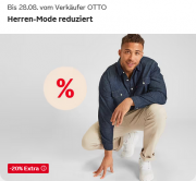 20% Rabatt auf ausgew&auml;hlte Herrenmode bei Otto