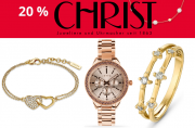 20% Rabatt auf ausgew&auml;hlte Marken Uhren und Schmuckst&uuml;cke bei Christ