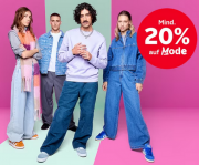 20% Rabatt auf ausgew&auml;hlte Mode f&uuml;r Damen, Herren und Kinder bei Otto