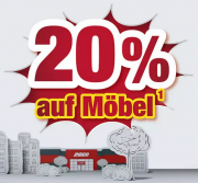 20% Rabatt auf ausgew&auml;hlte M&ouml;bel bei POCO