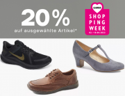 20% Rabatt auf ausgew&auml;hlte Schuhe f&uuml;r Damen, Herren und Kinder bei Deichmann