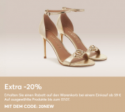 20% Rabatt auf ausgew&auml;hlte Schuhe und Taschen bei eSchuhe