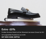 20% Rabatt auf ausgew&auml;hlte Schuhe und Taschen bei eSchuhe