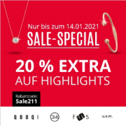 20% Rabatt auf ausgew&auml;hlte Uhren und Schmuck Highlights bei Christ