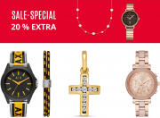 20% Rabatt auf ausgew&auml;hlte Uhren- und Schmuck-Highlights im Christ Shop