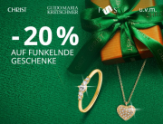 20% Rabatt auf ausgew&auml;hlte Uhren und Schmuckst&uuml;cke bei Christ