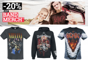 20% Rabatt auf ausgew&auml;hltes Bandmerch im EMP Shop