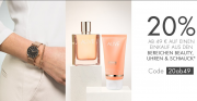 20% Rabatt auf Beauty, Uhren & Schmuck bei Galeria Karstadt Kaufhof