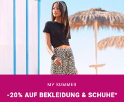 20% Rabatt auf Bekleidung und Schuhe bei Lascana