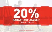 20% Rabatt auf das ganze Sortiment inkl. bereits reduzierte Sale Artikel im Runners Point Shop