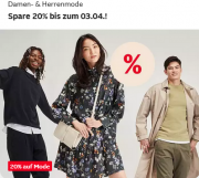 20% Rabatt auf das gesamte Modesortiment bei Otto
