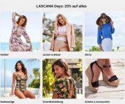 20% Rabatt auf das gesamte Modesortiment von Lascana bei Otto