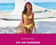 20% Rabatt auf das komplette Bademode Sortiment bei Lascana