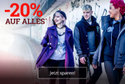 20% Rabatt auf das komplette Bekleidungssortiment bei EMP