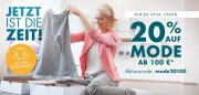 20% Rabatt auf das komplette Modesortiment im Galeria Karstadt Kaufhof Shop