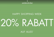 20% Rabatt auf das komplette Sortiment f&uuml;r Damen und Herren im Seidensticker Shop