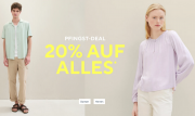 20% Rabatt auf das komplette Sortiment inkl. reduzierte Artikel im Sale bei Tom Tailor
