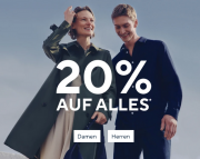 20% Rabatt auf das komplette Sortiment inkl. reduzierte Artikel im Sale bei Tom Tailor