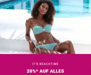 20% Rabatt auf das komplette Sortiment inkl. Sale-Artikel bei Lascana