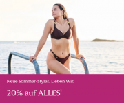 20% Rabatt auf das komplette Sortiment inkl. Sale-Artikel bei Lascana