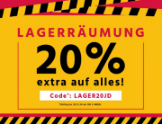 20% Rabatt auf das komplette Sortiment inkl. Sale bei Jeans Direct