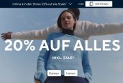20% Rabatt auf das komplette Sortiment inkl. Sale bei Tom Tailor