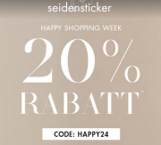 20% Rabatt auf die aktuelle Kollektion f&uuml;r Damen und Herren im Seidensticker Shop