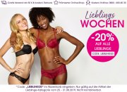 20% Rabatt auf die Lieblinge der Woche im Lascana Shop