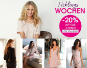 20% Rabatt auf die Lieblinge der Woche im Lascana Shop