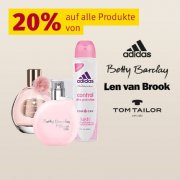 20% Rabatt auf D&uuml;fte verschiedene Marken bei Rossmann