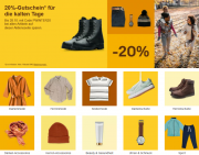 20% Rabatt auf Fashion, Sport, Uhren & Schmuck, Beauty & Gesundheit bei Ebay