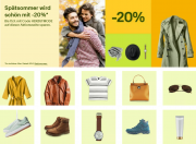 20% Rabatt auf Fashion, Sport, Uhren & Schmuck, Beauty & Gesundheit bei Ebay